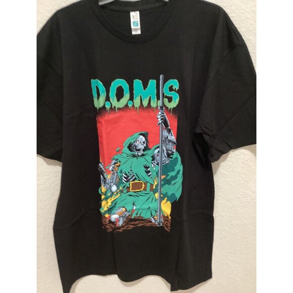 Lane Seven Graphic T-Shirt With Design Black Size XL - Picture 2 of 4